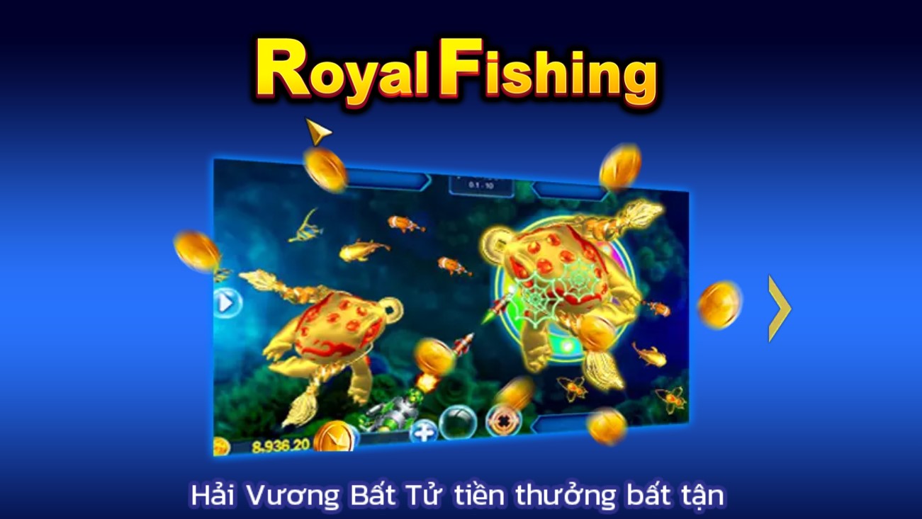 Bắn cá Royal Fishing M88 1 Trò chơi mang đến không gian sống động với hàng ngàn sinh vật biển đa dạng